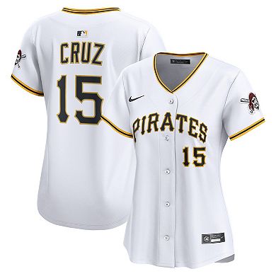 Women's Nike Oneil Cruz White Pittsburgh Pirates Home Limited Player Jersey