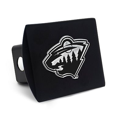WinCraft Minnesota Wild Premium Metal Chrome Logo Universal Hitch Cover