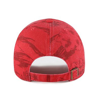 Men's '47 Scarlet San Francisco 49ers Fiji Clean Up Adjustable Hat