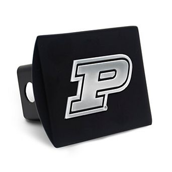 WinCraft Purdue Boilermakers Premium Metal Chrome Logo Universal Hitch Cover