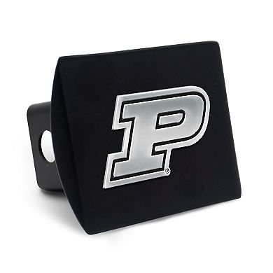 WinCraft Purdue Boilermakers Premium Metal Chrome Logo Universal Hitch Cover