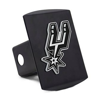 WinCraft San Antonio Spurs Premium Metal Chrome Logo Hitch Cover