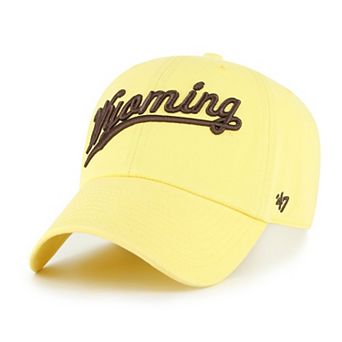 Men's '47 Gold Wyoming Cowboys Vault Clean Up Adjustable Hat