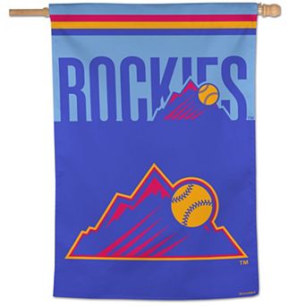 "WinCraft Colorado Rockies 2025 City Connect 28"" x 40"" Single-Sided Vertical Banner"