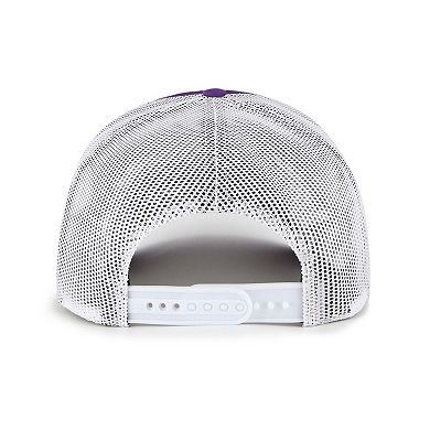 Men's '47 Purple Colorado Rockies Meander Foam Trucker Snapback Hat
