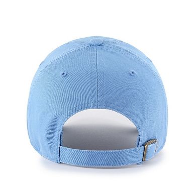 Men's '47 Powder Blue Ole Miss Rebels Vault Clean Up Adjustable Hat