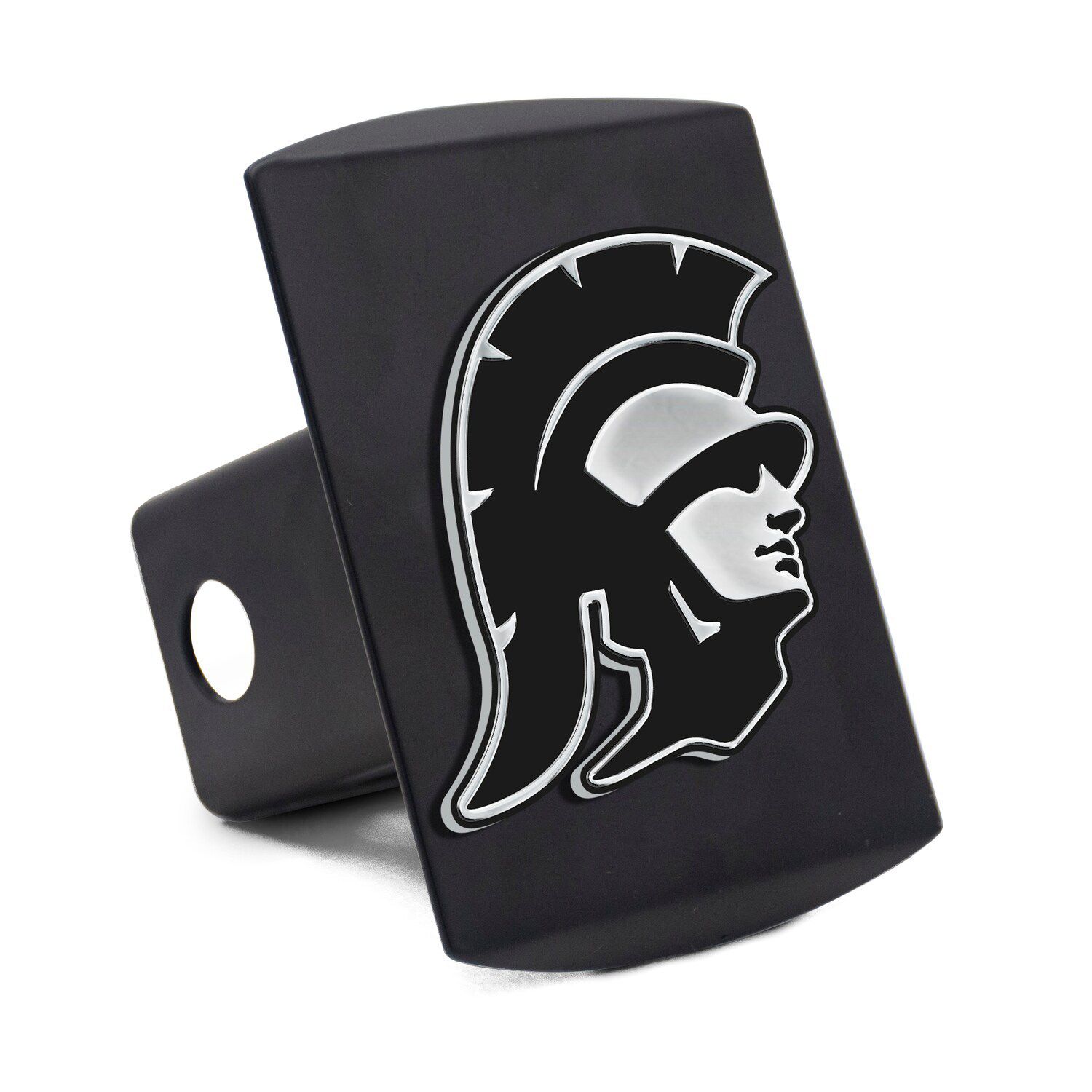 thumbnail image 2 of Michigan Wolverines BLACK Black Logo Hitch Cover - 1655881 2 of 11