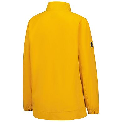 Women's Fanatics Gold Nashville Predators Authentic Pro Rink Coaches Full-Zip Jacket