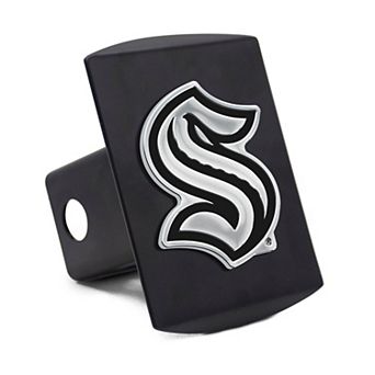 WinCraft Seattle Kraken Premium Metal Chrome Logo Hitch Cover