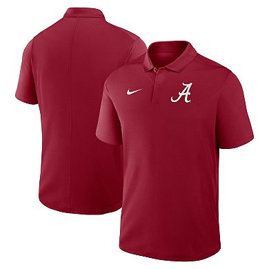 Men's Nike Crimson Alabama Crimson Tide Primetime Victory Primary Logo Performance Polo