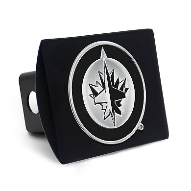 WinCraft Winnipeg Jets Premium Metal Chrome Logo Universal Hitch Cover