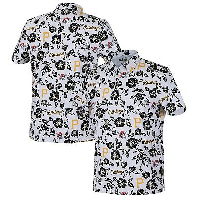 Men's Reyn Spooner White Pittsburgh Pirates Pua Performance Polo