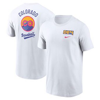 Men's Nike White Colorado Rockies 2025 City Connect Graphic T-Shirt