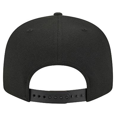 Men's New Era Black Seattle Seahawks Independent 9FIFTY Snapback Hat