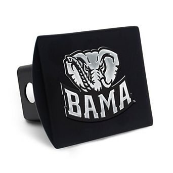 WinCraft Alabama Crimson Tide Premium Metal Chrome Logo Universal Hitch Cover