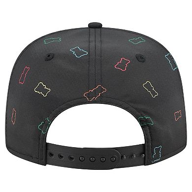 Men's New Era Black Houston Texans Gummy Golfer Snapback Hat