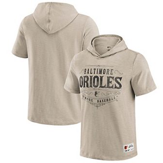 Men's Darius Rucker Collection by Fanatics Tan Baltimore Orioles Hooded T-Shirt