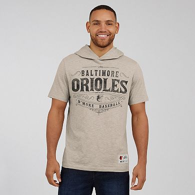 Men's Darius Rucker Collection by Fanatics Tan Baltimore Orioles Hooded T-Shirt