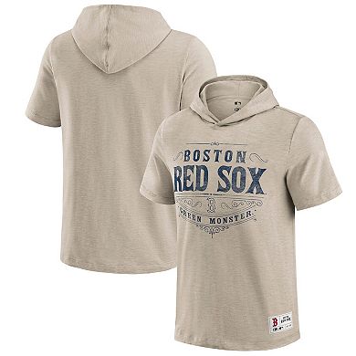 Men's Darius Rucker Collection by Fanatics Tan Boston Red Sox Hooded T-Shirt