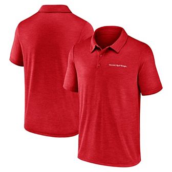 Men's Red Detroit Red Wings Unstoppable Polo