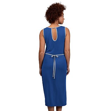 Women's G-III 4Her by Carl Banks Royal Los Angeles Dodgers Center Field Maxi Dress