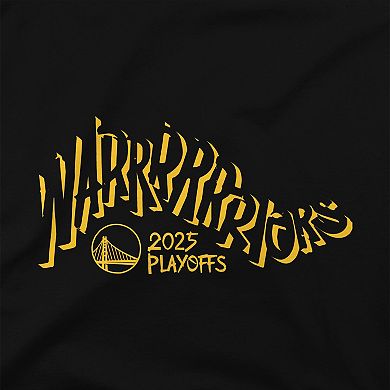 Unisex Stadium Essentials Black Golden State Warriors 2025 NBA Playoffs Swish Pullover Hoodie