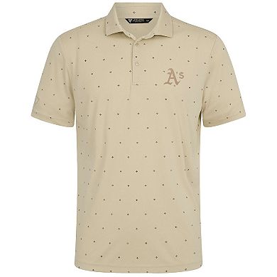 Men's Levelwear Cream Oakland Athletics Vision Polo