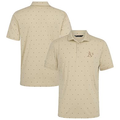 Men's Levelwear Cream Oakland Athletics Vision Polo