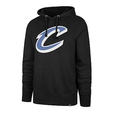 Men's '47 Black Cleveland Cavaliers Headline Pullover Hoodie