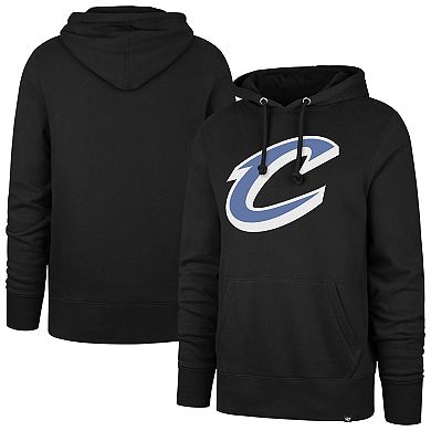Men's '47 Black Cleveland Cavaliers Headline Pullover Hoodie