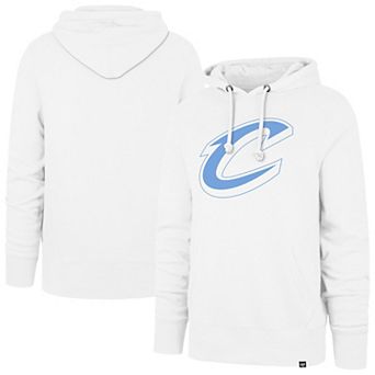 Men's�'47 White Cleveland Cavaliers Headline Pullover Hoodie