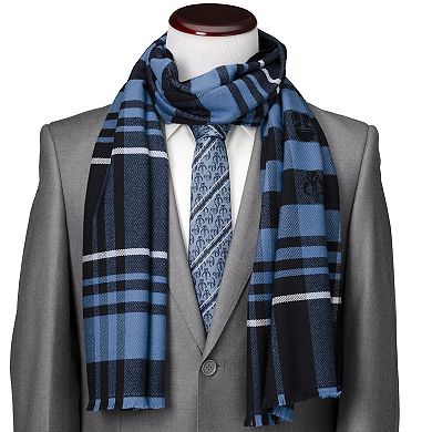 Mandalorian Blue Tartan Scarf