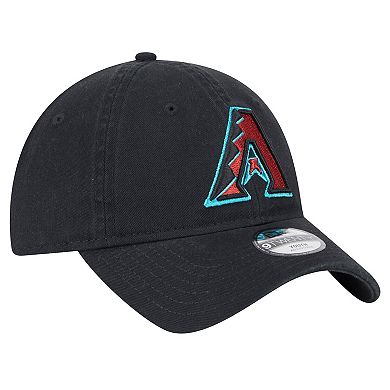Youth New Era Black Arizona Diamondbacks Team Color 9TWENTY Adjustable Hat