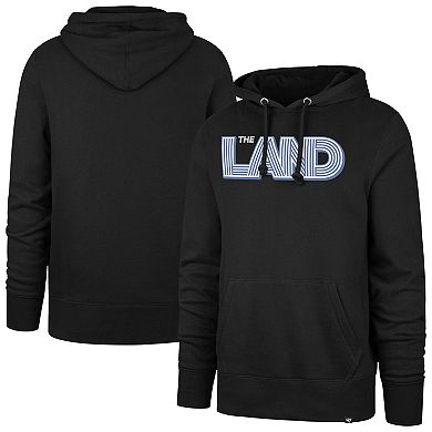 Men's '47 Black Cleveland Cavaliers Headline Pullover Hoodie