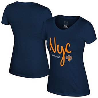 Women's�Stadium Essentials Navy New York Knicks 3rd Quarter T-Shirt