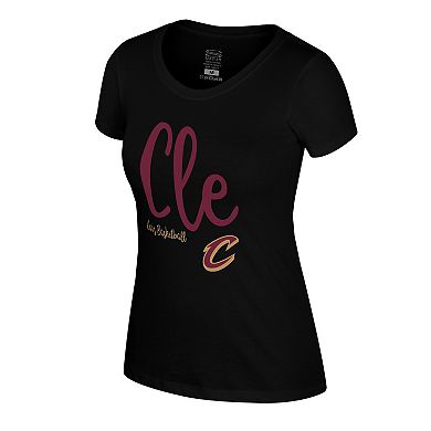 Women's�Stadium Essentials Black Cleveland Cavaliers 3rd Quarter T-Shirt