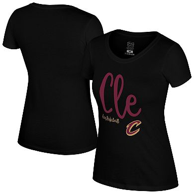 Women's�Stadium Essentials Black Cleveland Cavaliers 3rd Quarter T-Shirt