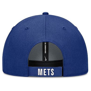 Men's Nike White/Royal New York Mets Club Performance Adjustable Hat
