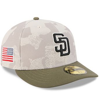 Men's New Era Light Beige/Olive San Diego Padres 2025 Armed Forces Day 59FIFTY Fitted Hat