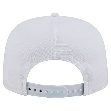 Men's New Era White San Francisco Giants Collide Golfer Snapback Hat