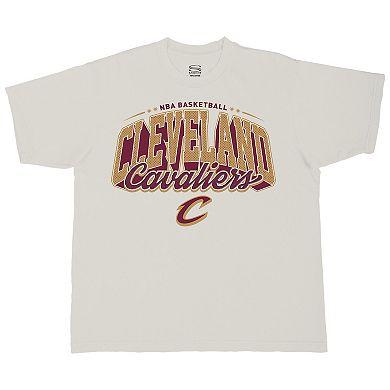 Men's Stadium Essentials Cream Cleveland Cavaliers Your Way Oversized Urban T-Shirt