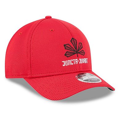 Men's New Era Red Cincinnati Reds City Connect Batting Practice 9FORTY M-Crown Adjustable Hat