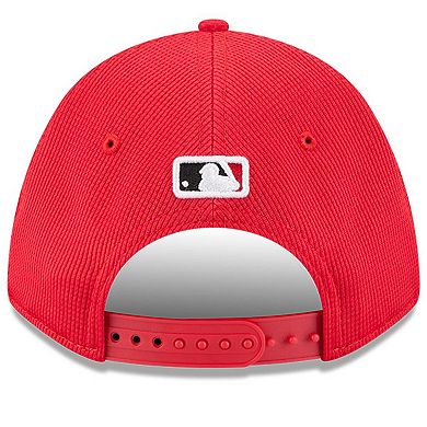 Men's New Era Red Cincinnati Reds City Connect Batting Practice 9FORTY M-Crown Adjustable Hat