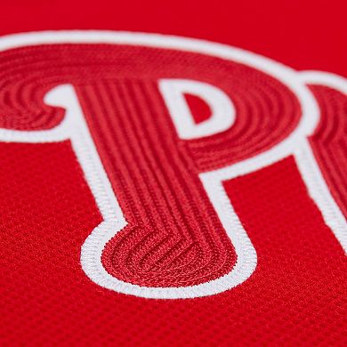 Men's Mitchell & Ness Ryan Howard Red Philadelphia Phillies Cooperstown Collection Batting Practice Jersey