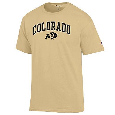 Men's Champion® Vegas Gold Colorado Buffaloes Arched Logo T-Shirt