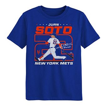 Preschool Juan Soto Royal New York Mets Big City Player T-Shirt