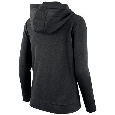 Women's Nike Heather Black Chicago Sky Club City Pullover Hoodie