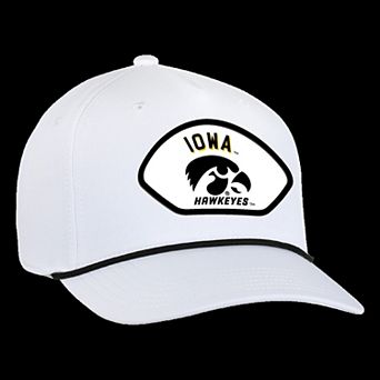Men's�Ahead White Iowa Hawkeyes Alto Rope Adjustable Hat