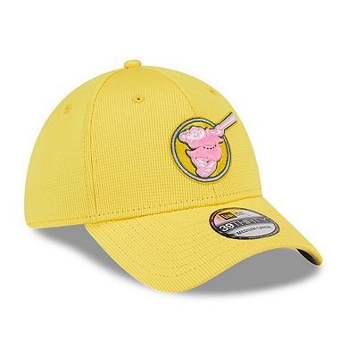 Men's New Era Yellow San Diego Padres City Connect Batting Practice 39THIRTY Flex Hat