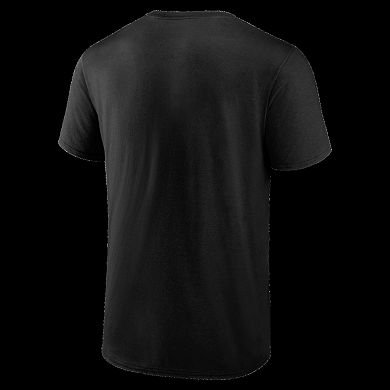 Men's Black Pittsburgh Steelers Best Dad T-Shirt